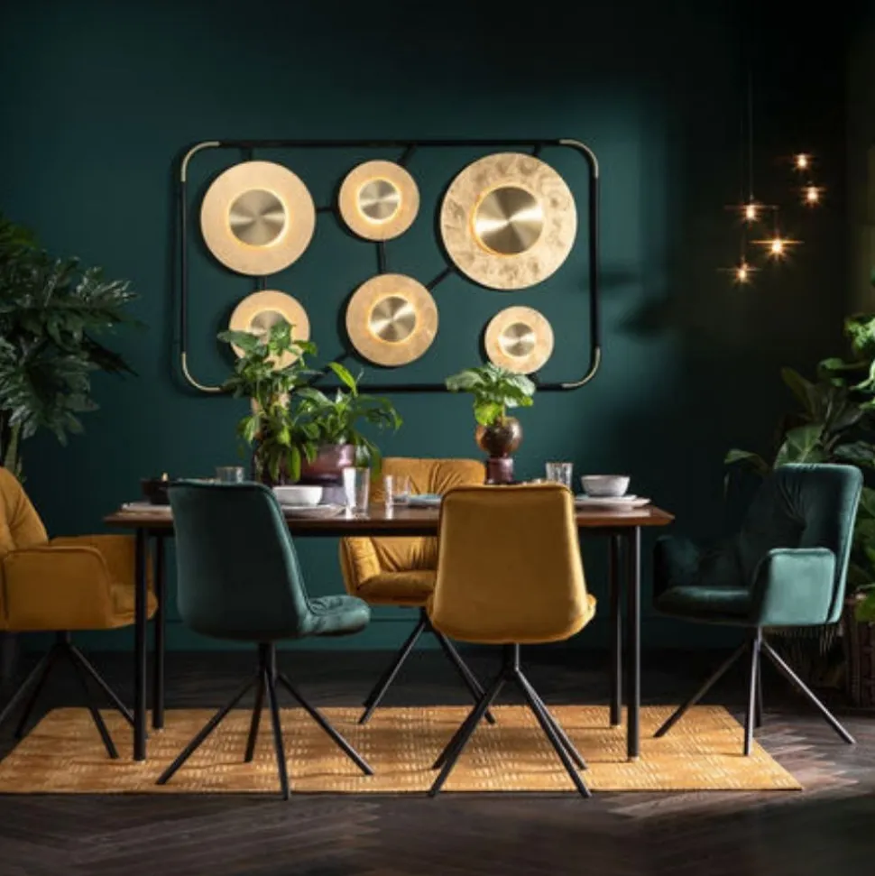KARE Design Armleunstoel Mila Geel Shop