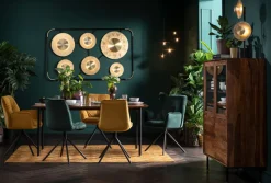 KARE Design Armleunstoel Mila Geel Shop