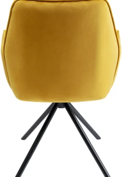 KARE Design Armleunstoel Mila Geel Shop