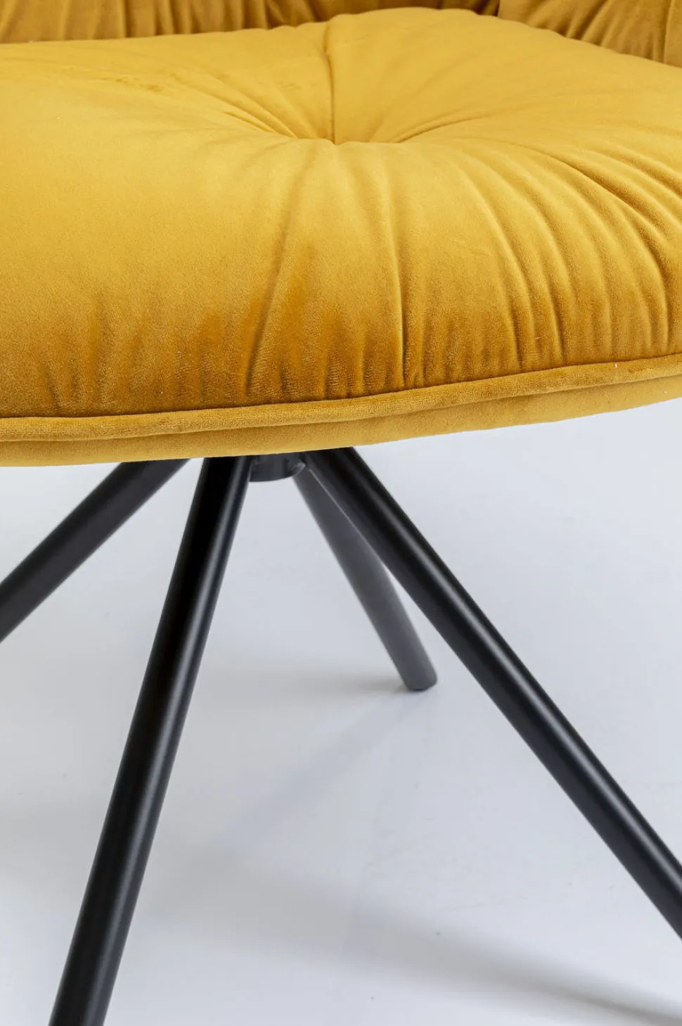 KARE Design Armleunstoel Mila Geel Shop