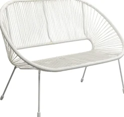 KARE Design Bank Acapulco Mono White Flash Sale