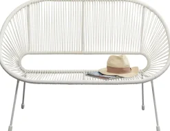 KARE Design Bank Acapulco Mono White Flash Sale