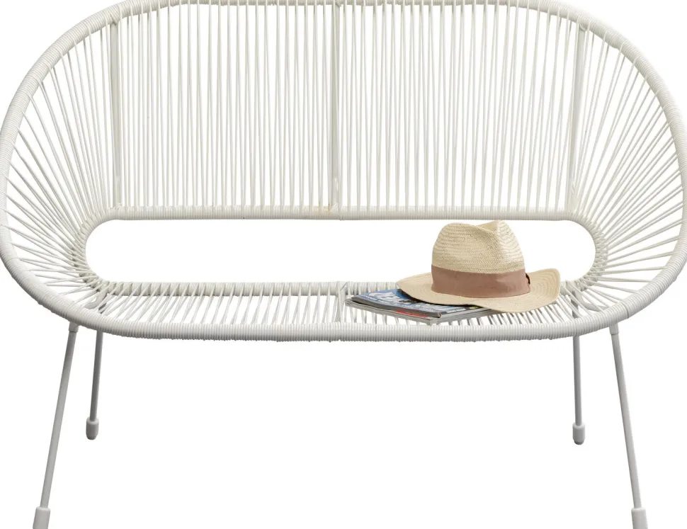 KARE Design Bank Acapulco Mono White Flash Sale