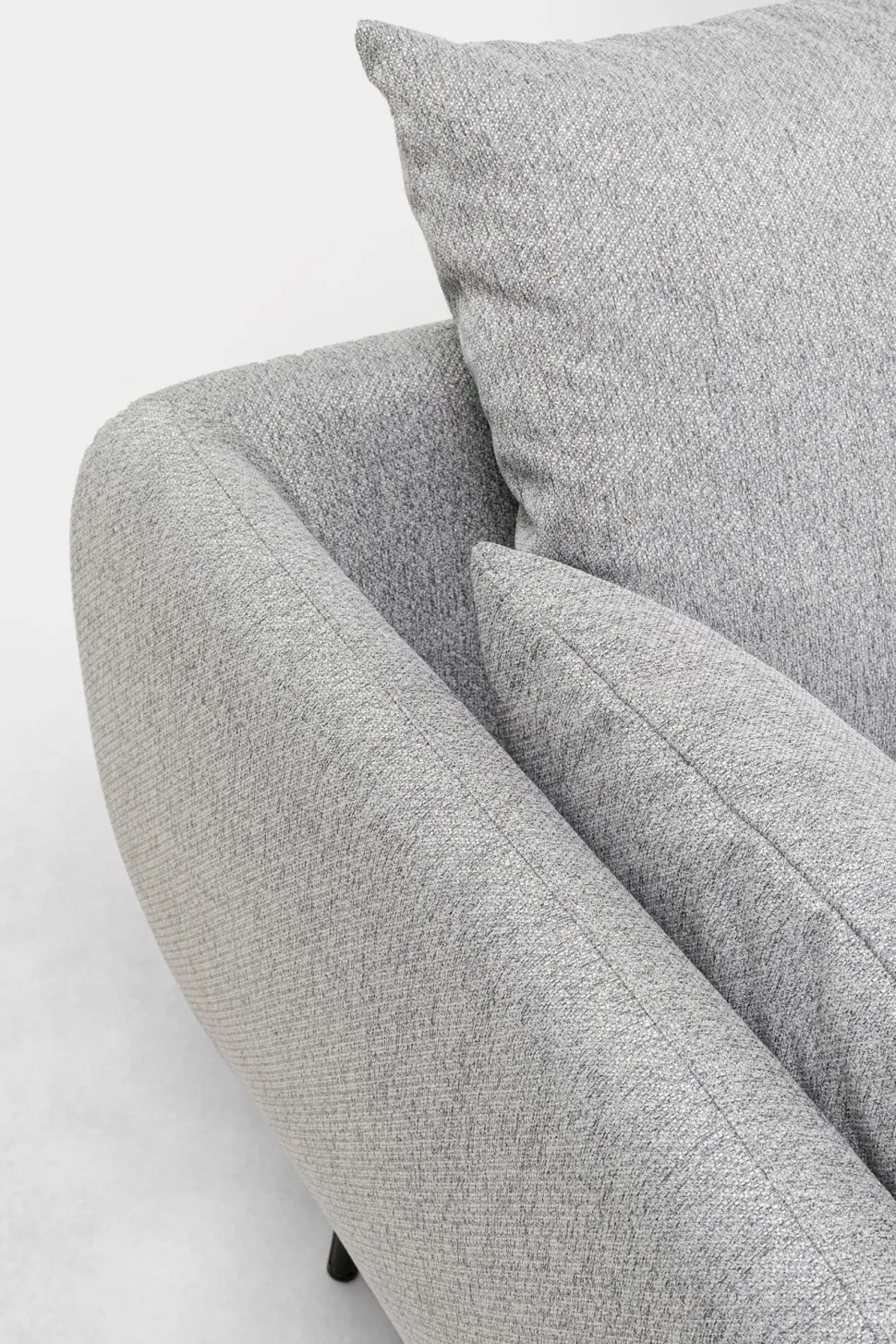 KARE Design Bank Amalfi 2-Seater Grey 219cm Outlet