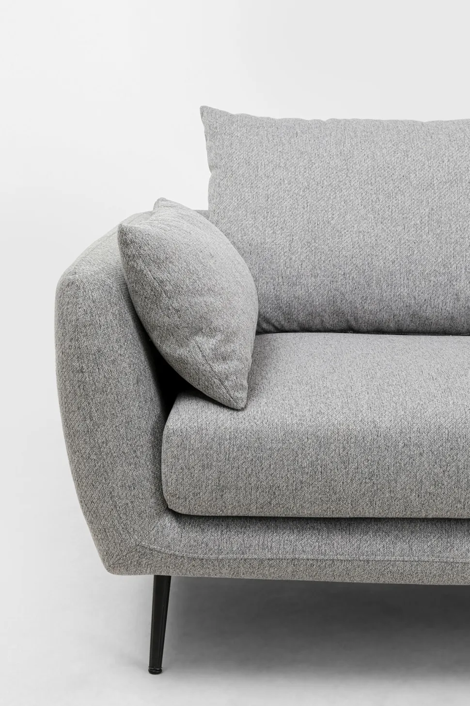 KARE Design Bank Amalfi 2-Seater Grey 219cm Outlet