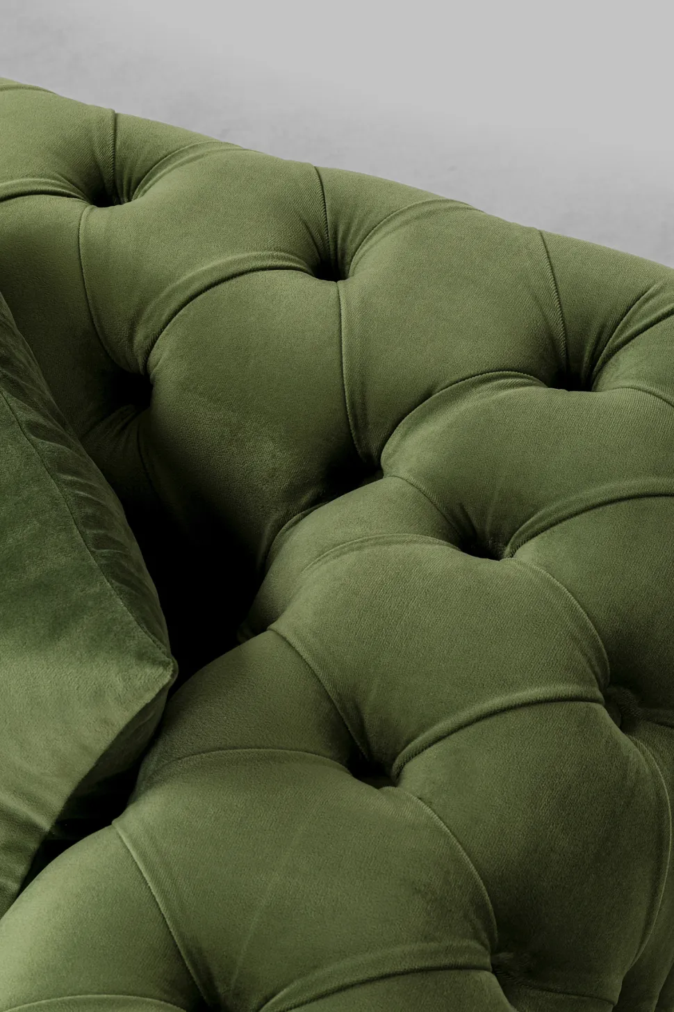 KARE Design Bank Bellissima 2-Seater Velvet Green 200cm New