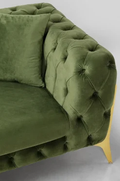 KARE Design Bank Bellissima 2-Seater Velvet Green 200cm New