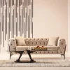KARE Design Bank Bellissima 2-Seater Velvet Beige 200cm New