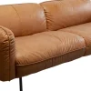 KARE Design Bank Calgary Smart Leather Light Brown 228cm Cheap