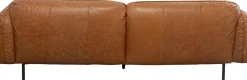 KARE Design Bank Calgary Smart Leather Light Brown 228cm Cheap