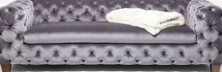 KARE Design Bank Desire 3-Zits Zilvergrijs Best