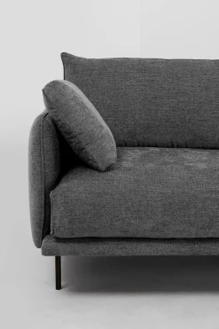 KARE Design Bank Edna 3-zits Grey 245cm Flash Sale