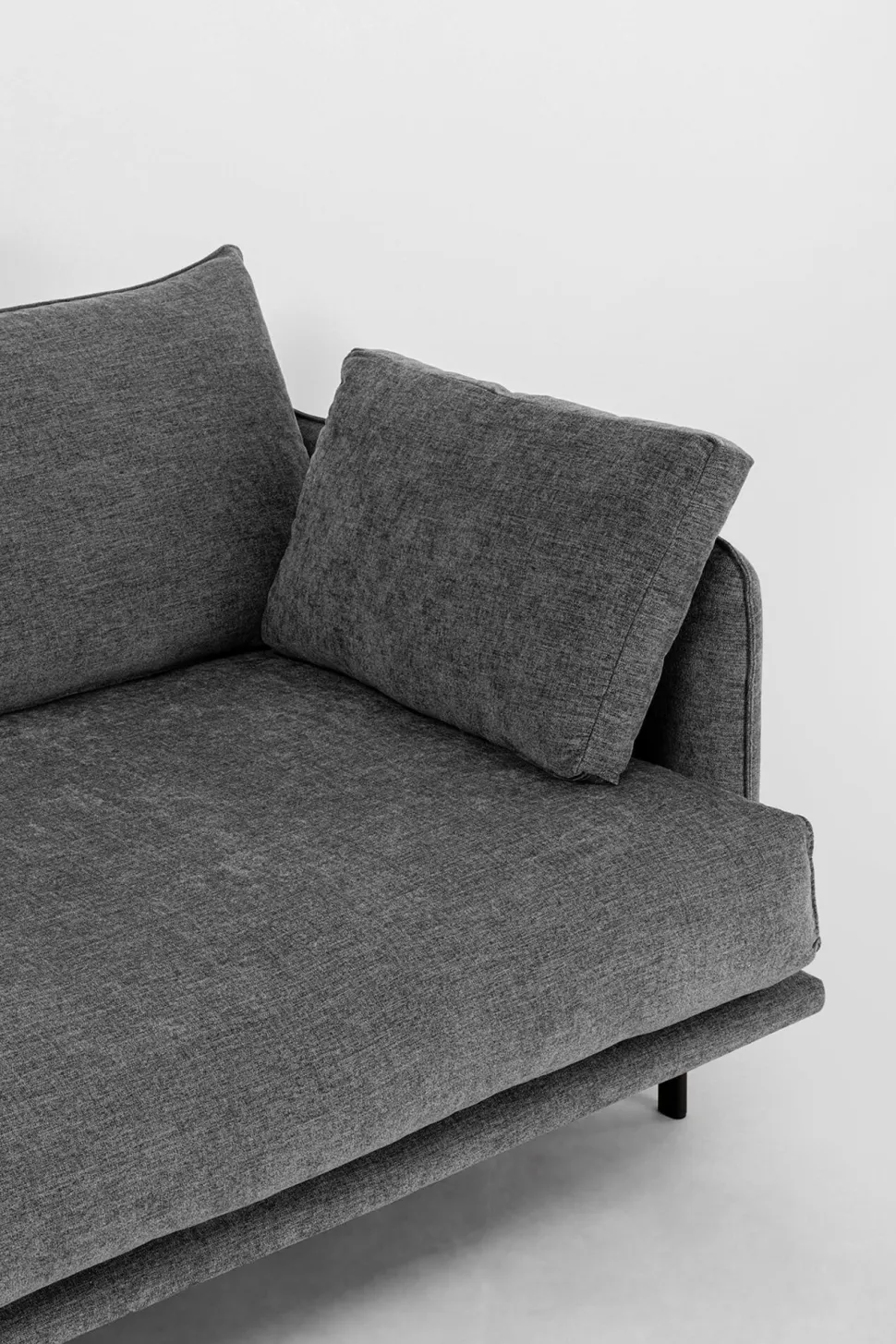 KARE Design Bank Edna 3-zits Grey 245cm Flash Sale