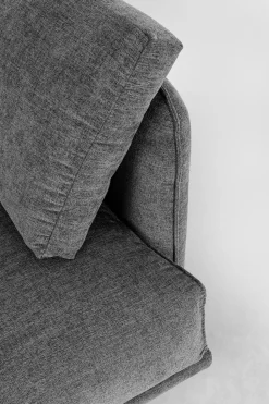 KARE Design Bank Edna 3-zits Grey 245cm Flash Sale