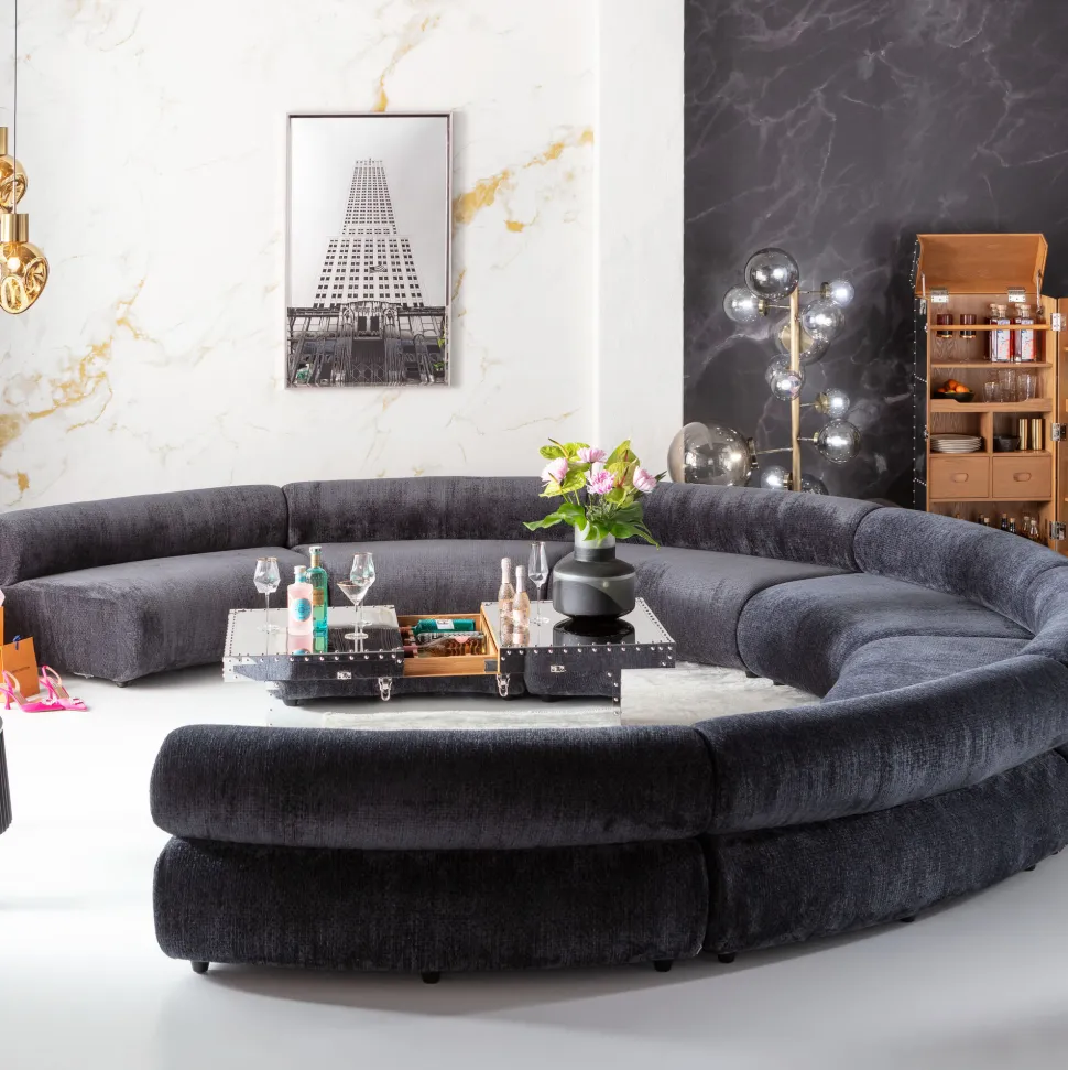 KARE Design Bank Element Ciao Midnight 145cm Cheap