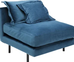 KARE Design Bank Element Lullaby Petrol-Blauw Fashion