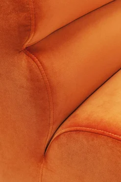 KARE Design Bank Element Wave Oranje Fashion