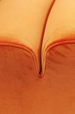 KARE Design Bank Element Wave Oranje Fashion