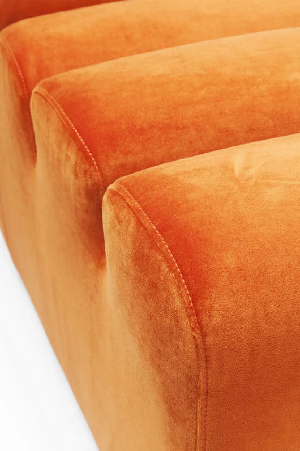 KARE Design Bank Element Wave Oranje Fashion