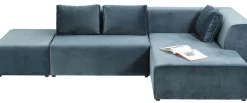 KARE Design Bank Infinity Fluweel Oceaan Rechts Online