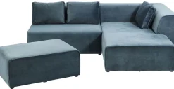 KARE Design Bank Infinity Fluweel Oceaan Rechts Online
