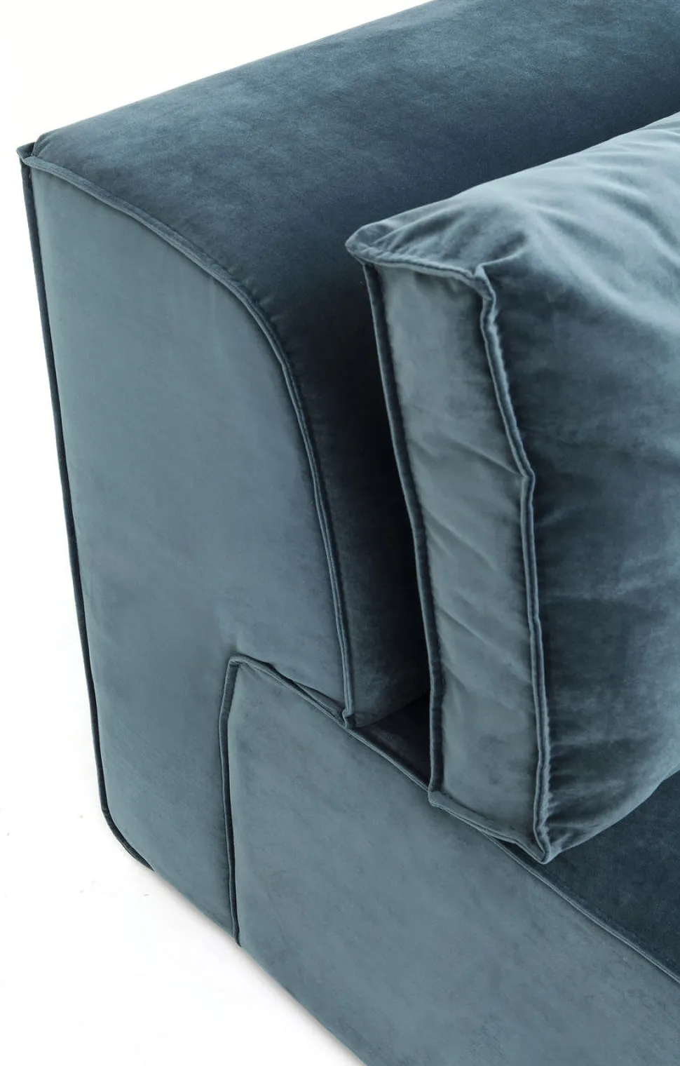 KARE Design Bank Infinity Fluweel Oceaan Rechts Online