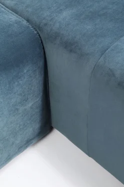 KARE Design Bank Infinity Fluweel Oceaan Rechts Online