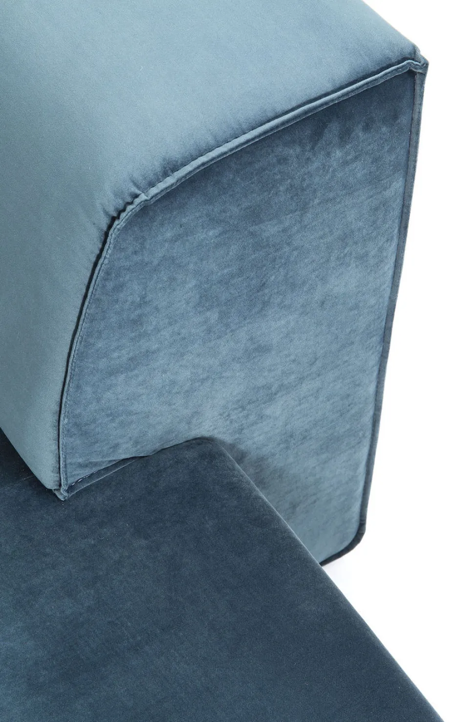 KARE Design Bank Infinity Fluweel Oceaan Rechts Online