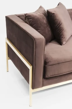 KARE Design Bank Loft 3-Zits Bruin Flash Sale