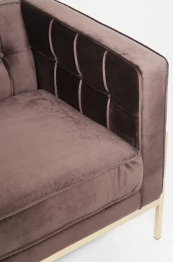 KARE Design Bank Loft 3-Zits Bruin Flash Sale