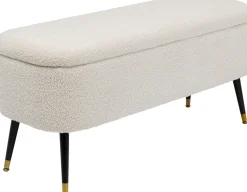KARE Design Bank Met Opbergruimte Rico White Hot