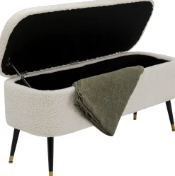 KARE Design Bank Met Opbergruimte Rico White Hot