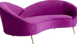 KARE Design Bank Night Fever 3-Zits Lila Best Sale