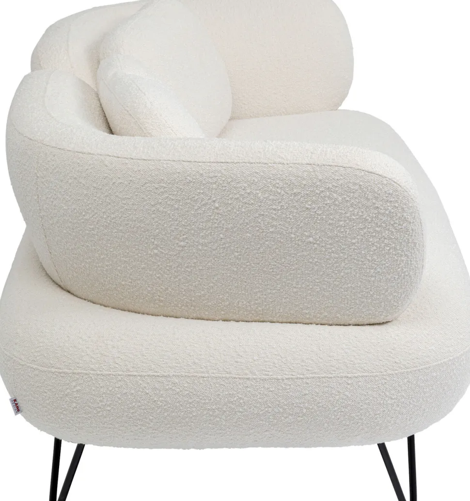 KARE Design Bank Peppo 2-Zits Wit 182cm Outlet