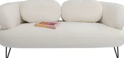 KARE Design Bank Peppo 2-Zits Wit 182cm Outlet