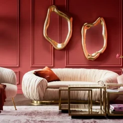 KARE Design Bank Perugia 2-Zits Creme Hot