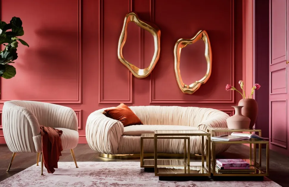 KARE Design Bank Perugia 2-Zits Creme Hot
