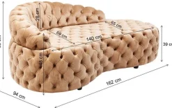 KARE Design Bank Santa Barbara 162cm Flash Sale
