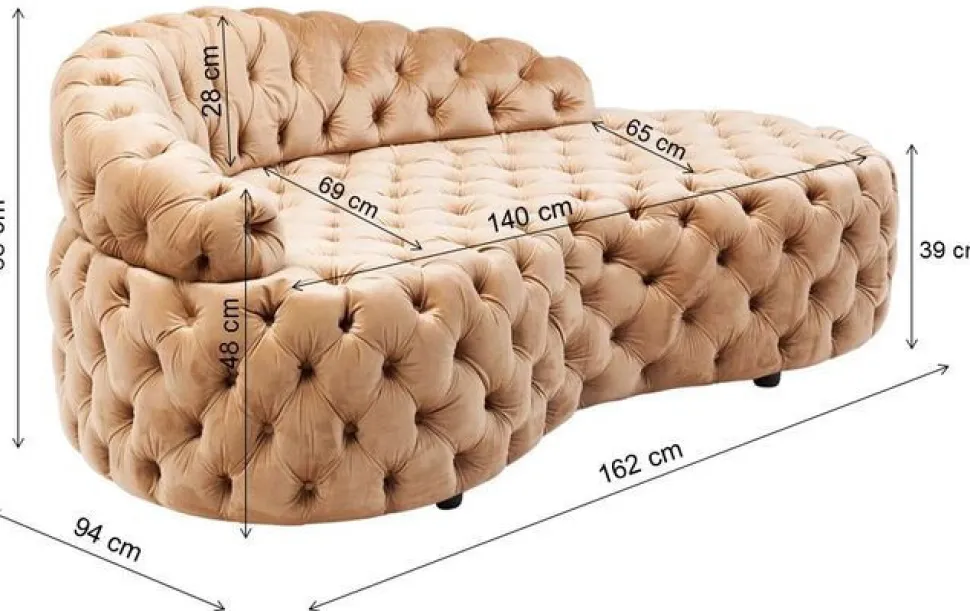 KARE Design Bank Santa Barbara 162cm Flash Sale
