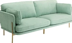 KARE Design Bank Shirly 3-Zits Mint Best Sale