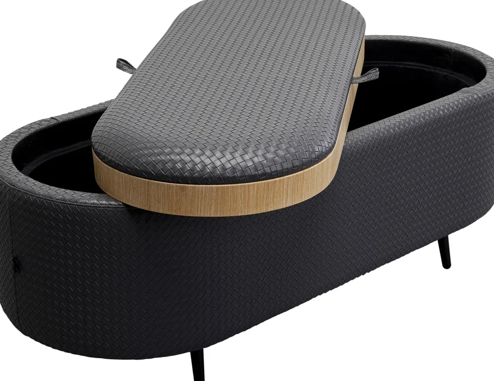 KARE Design Bank Venezia Storage Grey 100cm Outlet