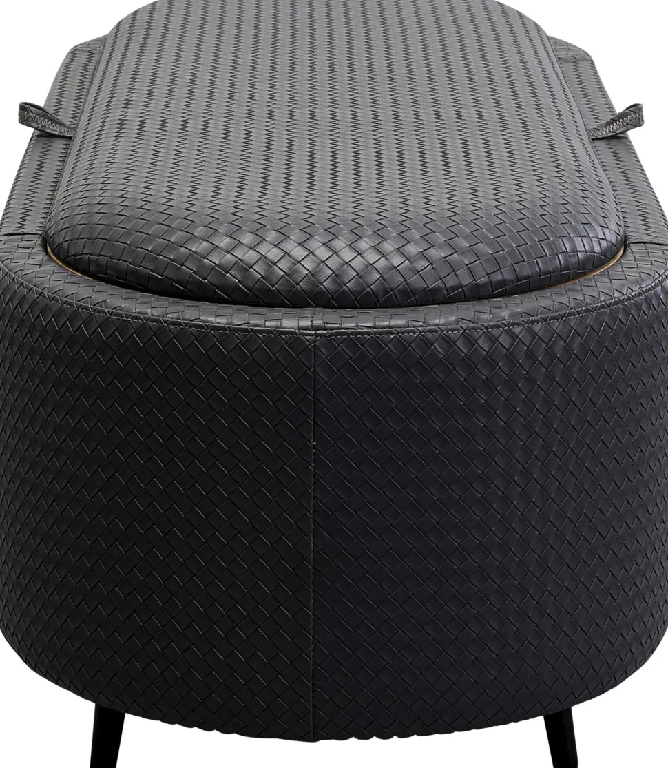 KARE Design Bank Venezia Storage Grey 100cm Outlet