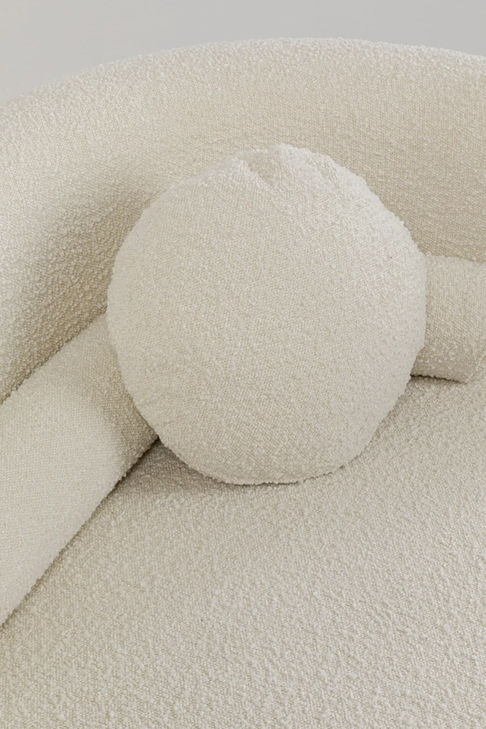 KARE Design Bank 3-zits Kelly Boucle 225cm Clearance