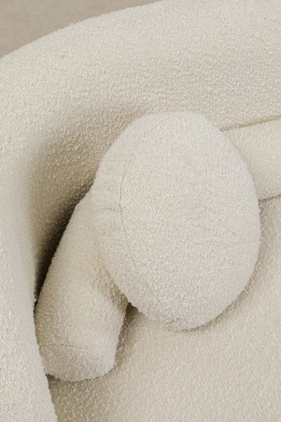 KARE Design Bank 3-zits Kelly Boucle 225cm Clearance