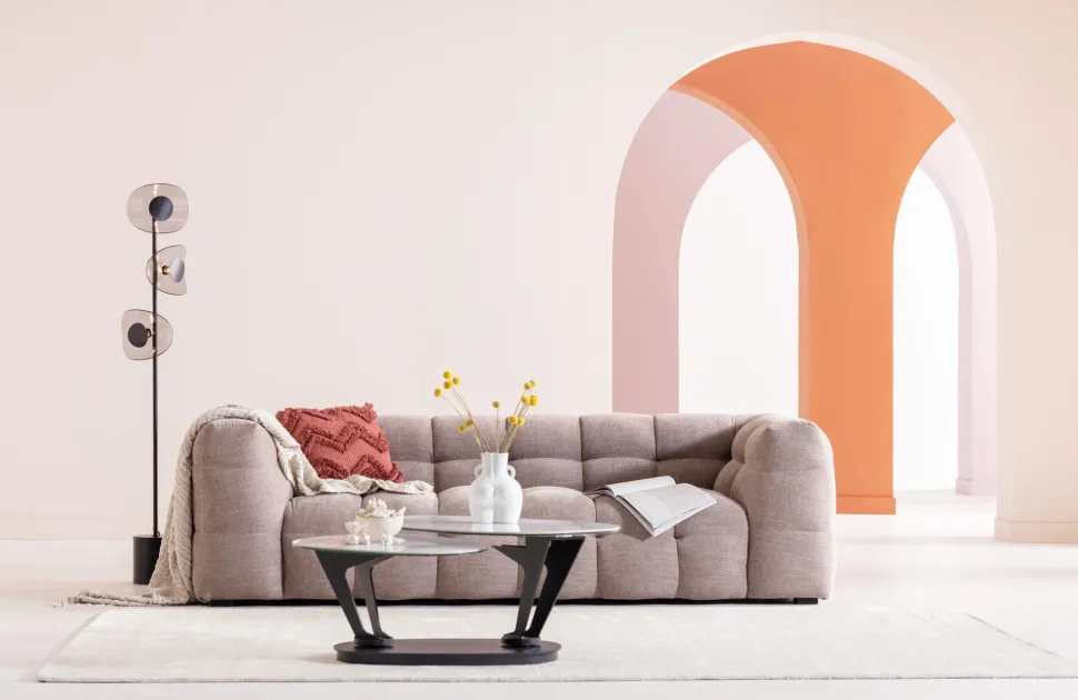 KARE Design Bank 3-zits Salamanca Grey 240cm Sale