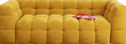 KARE Design Bank 3-zits Salamanca Yellow 240cm Store