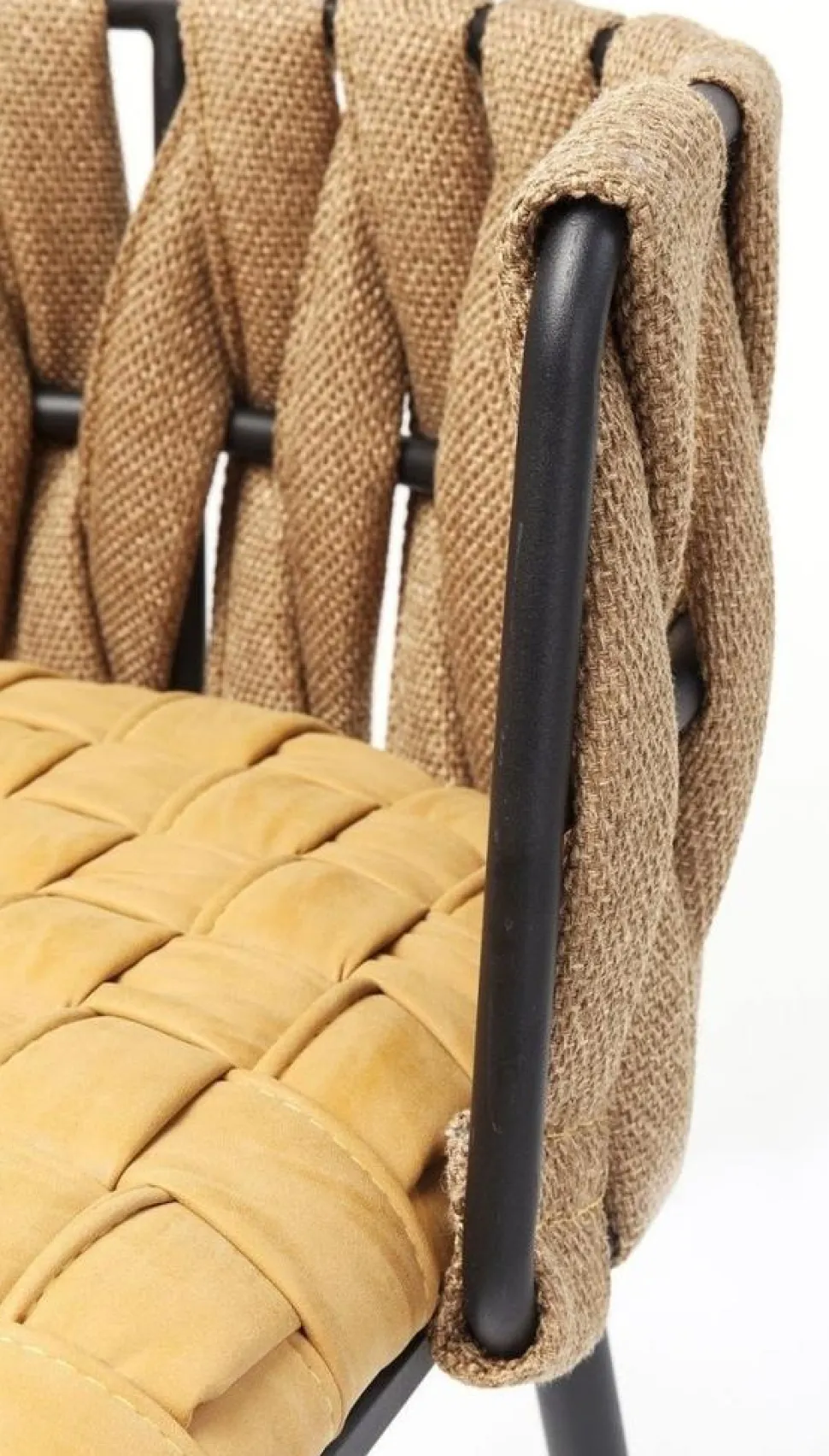 KARE Design Barkruk Cheerio Geel Fashion
