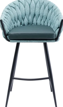 KARE Design Barkruk Knot Petrol-Blauw Best Sale