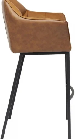 KARE Design Barkruk Thinktank Vier Poten Bruin Best