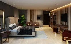 KARE Design Bed City Spirit Linnen Natuurlijk 180x200cm Sale